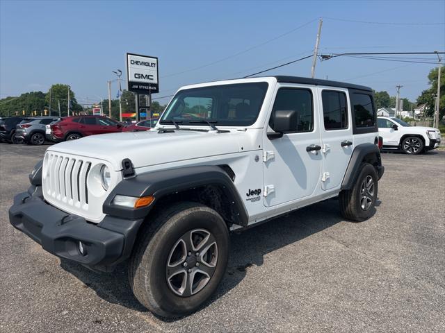 used 2021 Jeep Wrangler Unlimited car, priced at $30,883