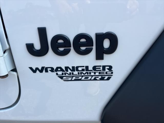 used 2021 Jeep Wrangler Unlimited car, priced at $30,883