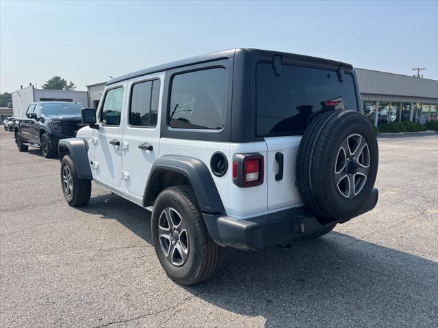 used 2021 Jeep Wrangler Unlimited car, priced at $30,883