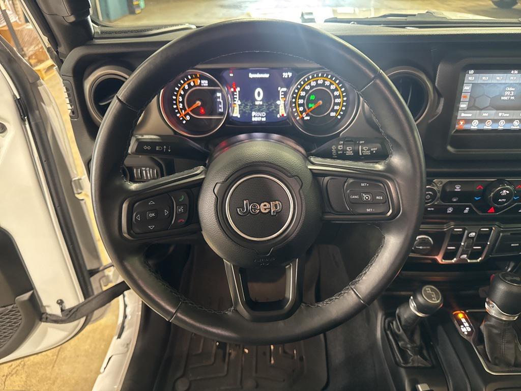 used 2021 Jeep Wrangler Unlimited car, priced at $31,797