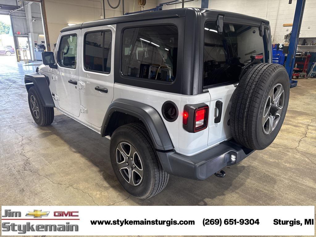 used 2021 Jeep Wrangler Unlimited car, priced at $31,797