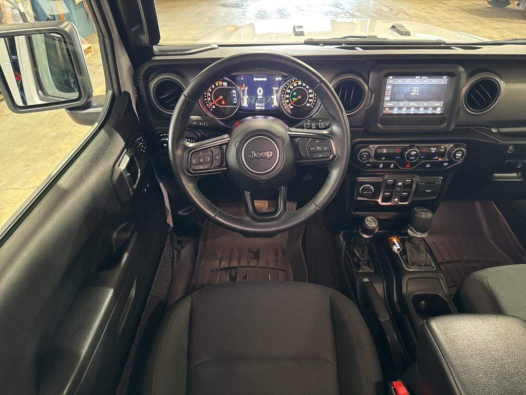 used 2021 Jeep Wrangler Unlimited car, priced at $31,797