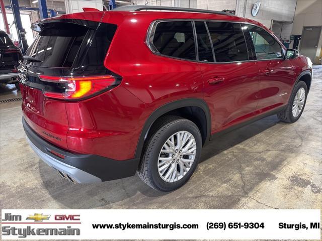 new 2025 GMC Acadia car, priced at $52,075