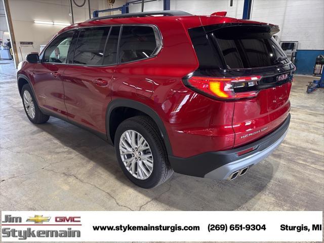 new 2025 GMC Acadia car, priced at $52,075
