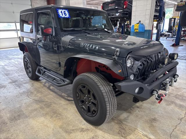 used 2016 Jeep Wrangler car, priced at $14,326