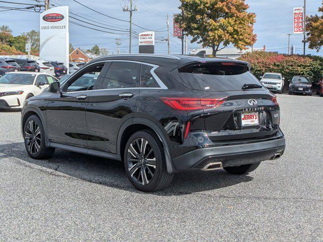 used 2022 INFINITI QX50 car, priced at $28,777