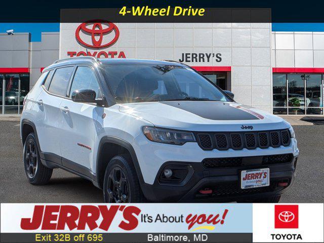 used 2023 Jeep Compass car, priced at $22,997