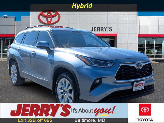 used 2023 Toyota Highlander Hybrid car, priced at $47,588