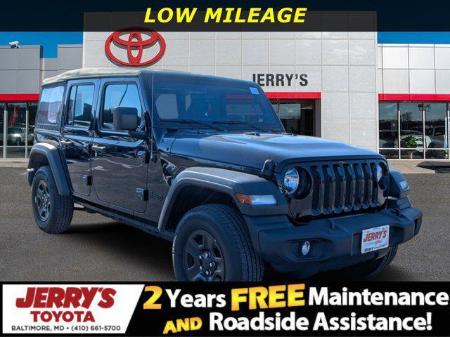 used 2023 Jeep Wrangler car, priced at $35,588