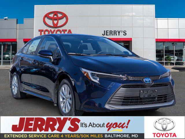 new 2025 Toyota Corolla Hybrid car, priced at $29,208