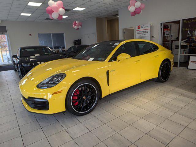 used 2021 Porsche Panamera e-Hybrid car, priced at $86,988