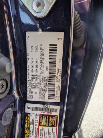 used 2023 Toyota Tundra car, priced at $44,988