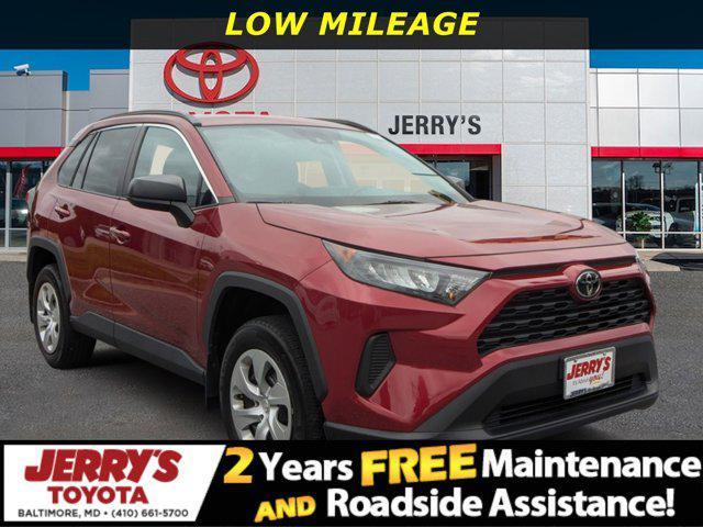 used 2021 Toyota RAV4 car, priced at $25,494