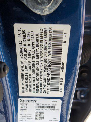 used 2013 Honda Civic car, priced at $11,777