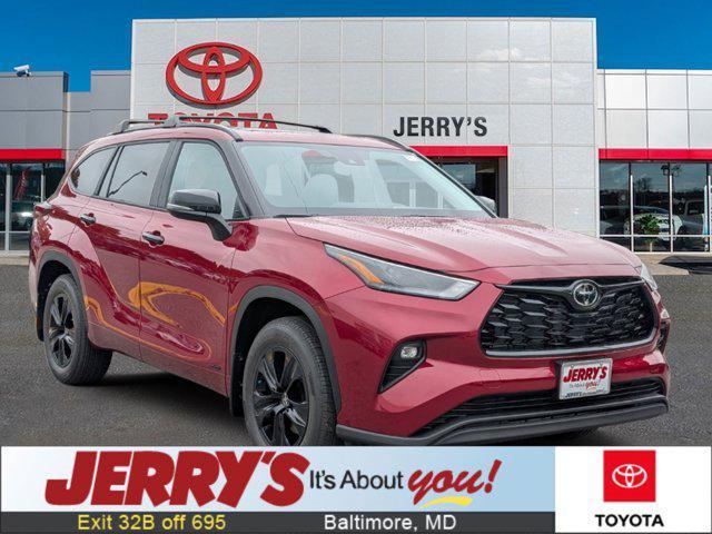 new 2025 Toyota Highlander Hybrid car, priced at $52,377