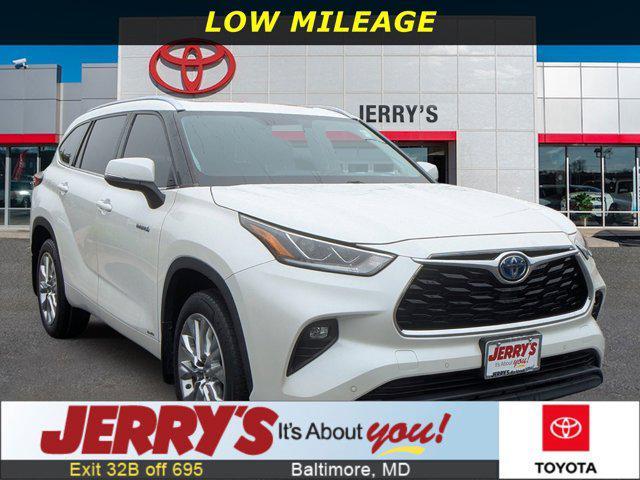 used 2020 Toyota Highlander Hybrid car, priced at $34,477