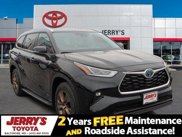 used 2022 Toyota Highlander Hybrid car, priced at $39,588