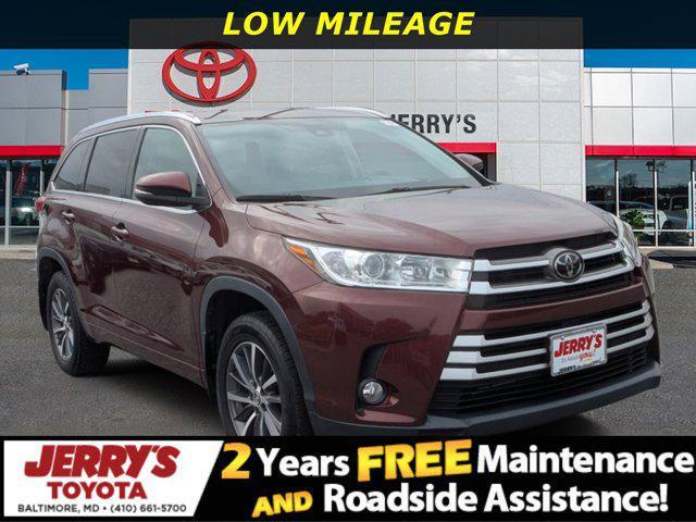 used 2018 Toyota Highlander car, priced at $27,988