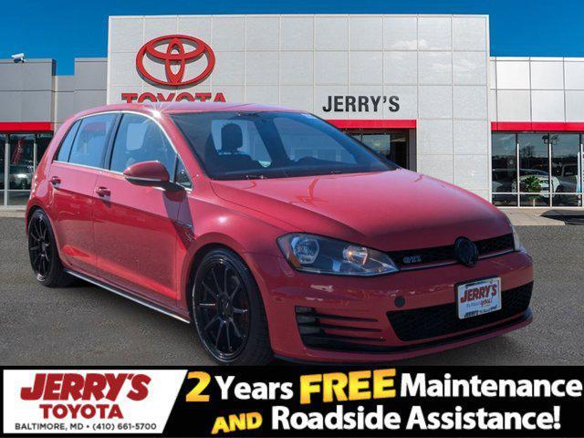 used 2015 Volkswagen Golf GTI car, priced at $12,988