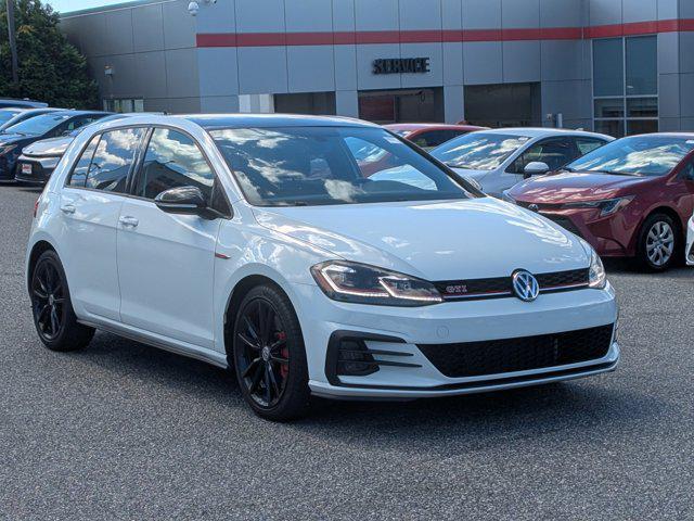 used 2021 Volkswagen Golf GTI car, priced at $23,988