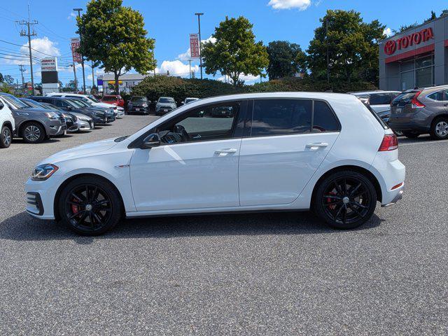 used 2021 Volkswagen Golf GTI car, priced at $23,988