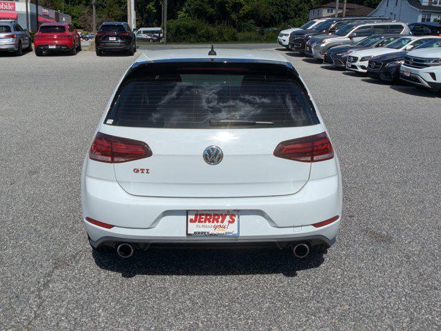 used 2021 Volkswagen Golf GTI car, priced at $23,988
