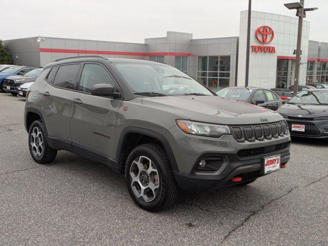 used 2022 Jeep Compass car, priced at $21,988