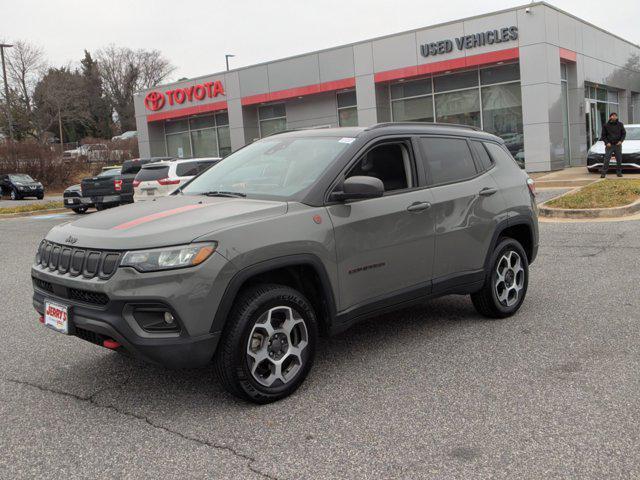 used 2022 Jeep Compass car, priced at $21,988