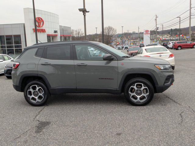 used 2022 Jeep Compass car, priced at $21,988