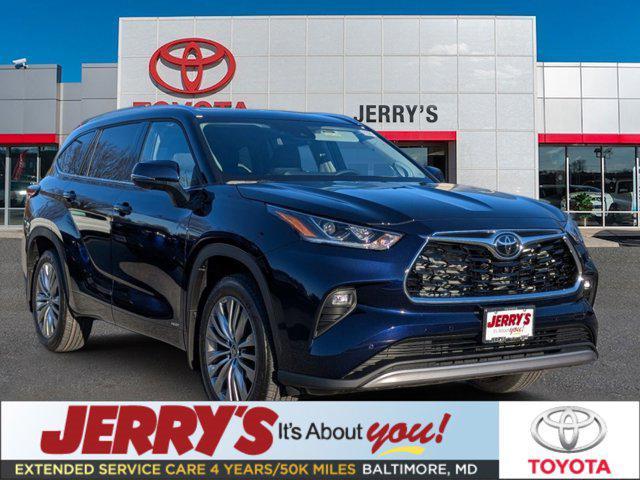 new 2025 Toyota Highlander Hybrid car, priced at $56,352