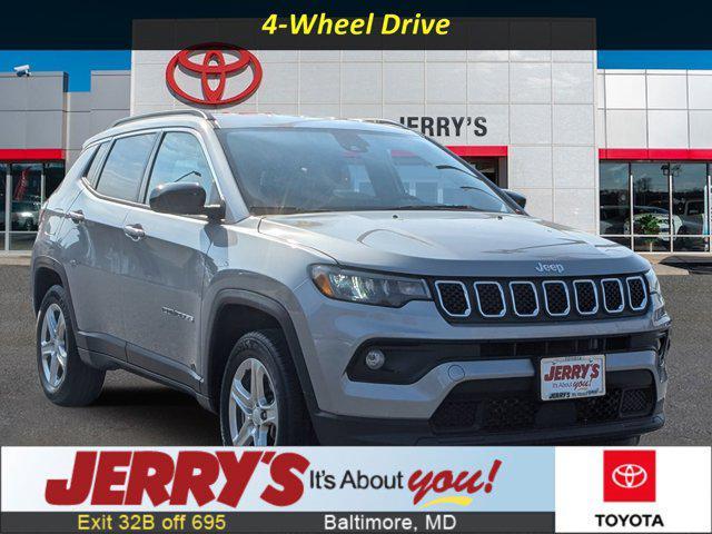 used 2024 Jeep Compass car, priced at $21,997