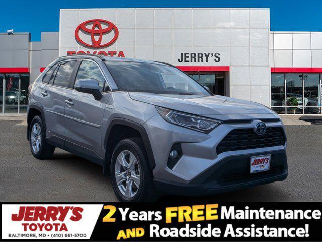 used 2021 Toyota RAV4 Hybrid car, priced at $30,588