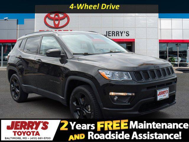 used 2021 Jeep Compass car, priced at $19,788