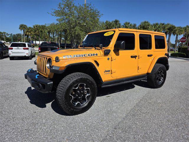 used 2021 Jeep Wrangler Unlimited 4xe car, priced at $23,891