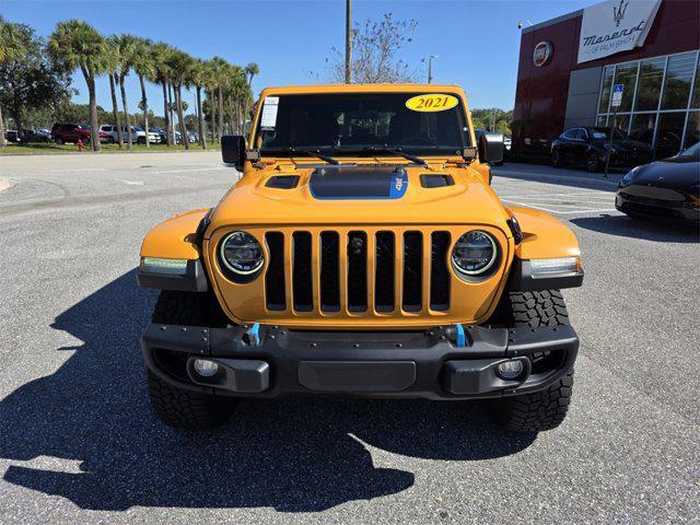 used 2021 Jeep Wrangler Unlimited 4xe car, priced at $23,891