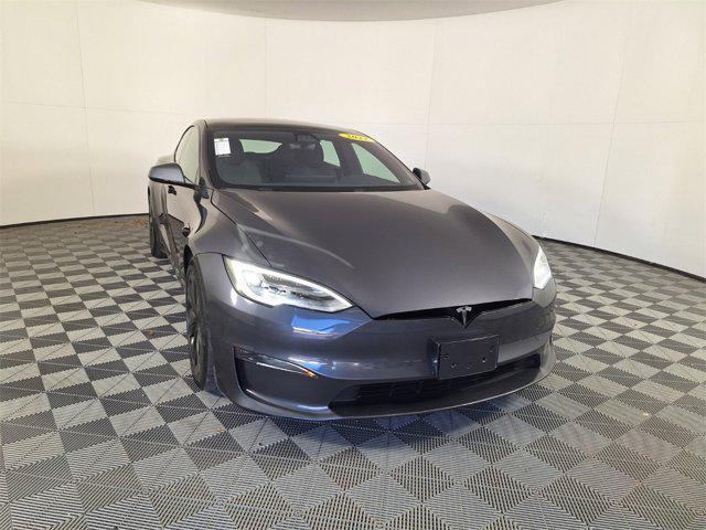 used 2022 Tesla Model S car, priced at $47,708