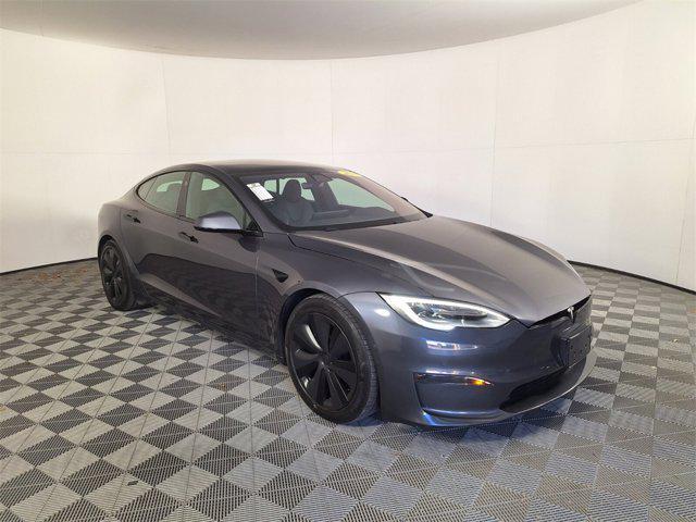 used 2022 Tesla Model S car, priced at $47,708