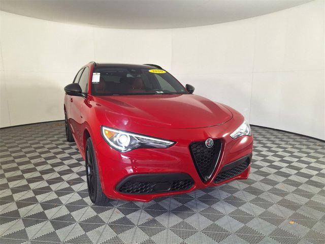 used 2021 Alfa Romeo Stelvio car, priced at $25,817