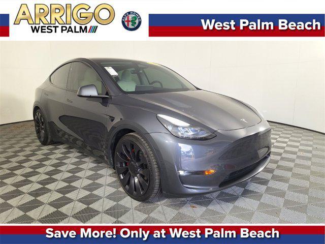 used 2023 Tesla Model Y car, priced at $34,619