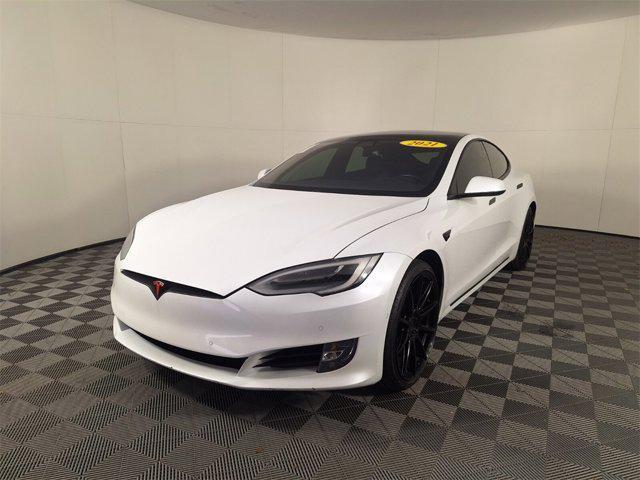 used 2021 Tesla Model S car, priced at $36,952