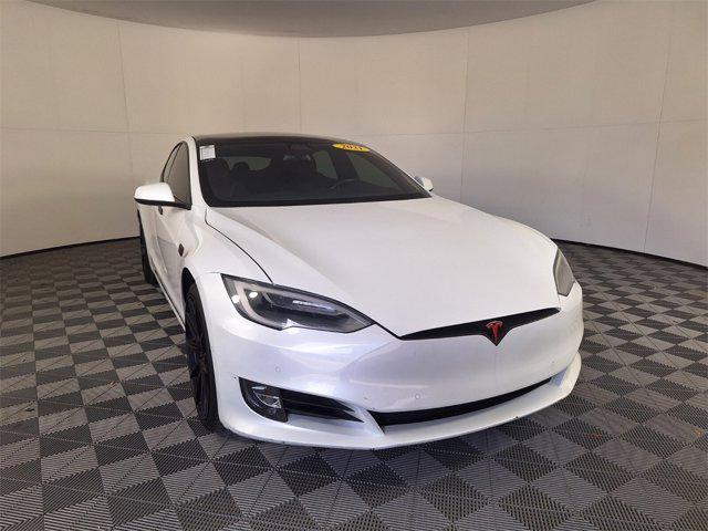 used 2021 Tesla Model S car, priced at $36,952