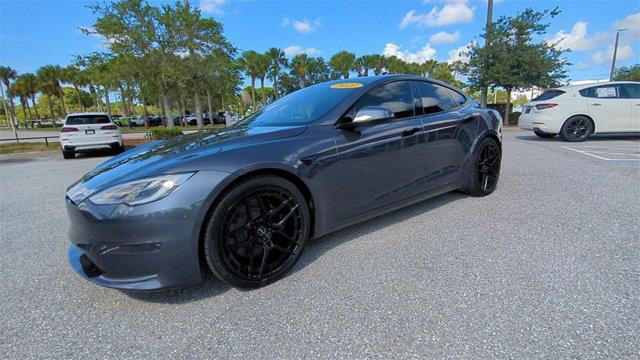used 2021 Tesla Model S car, priced at $53,490