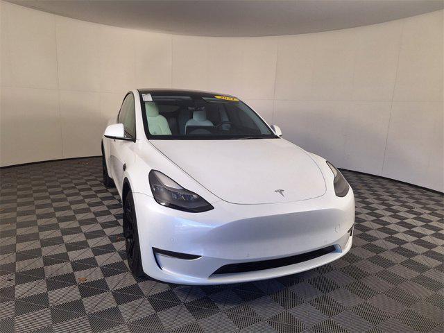 used 2021 Tesla Model Y car, priced at $28,086