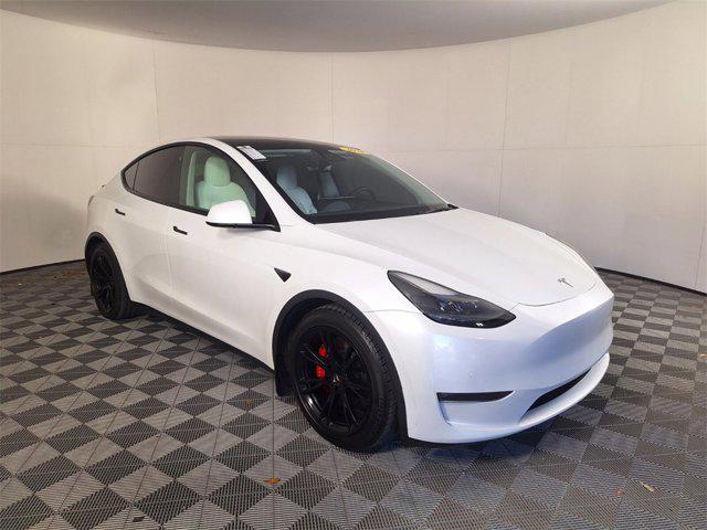 used 2021 Tesla Model Y car, priced at $28,086