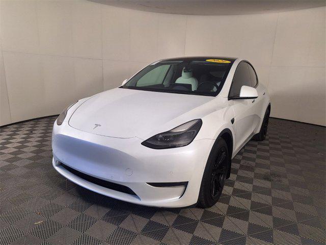 used 2021 Tesla Model Y car, priced at $28,086