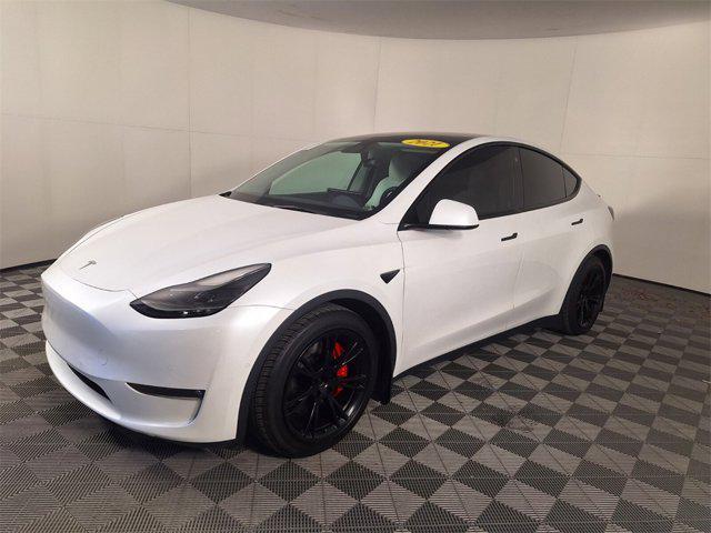 used 2021 Tesla Model Y car, priced at $28,086