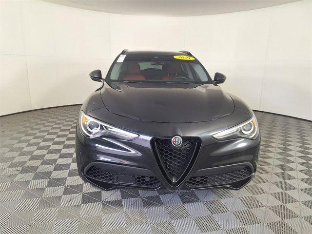 used 2021 Alfa Romeo Stelvio car, priced at $23,256