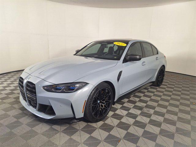 used 2022 BMW M3 car, priced at $79,436