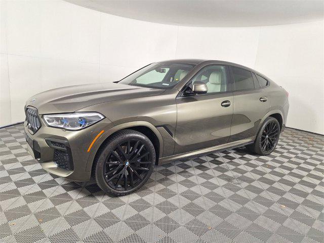 used 2022 BMW X6 car, priced at $55,478