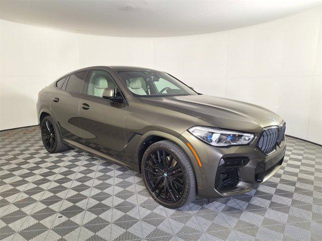 used 2022 BMW X6 car, priced at $55,478